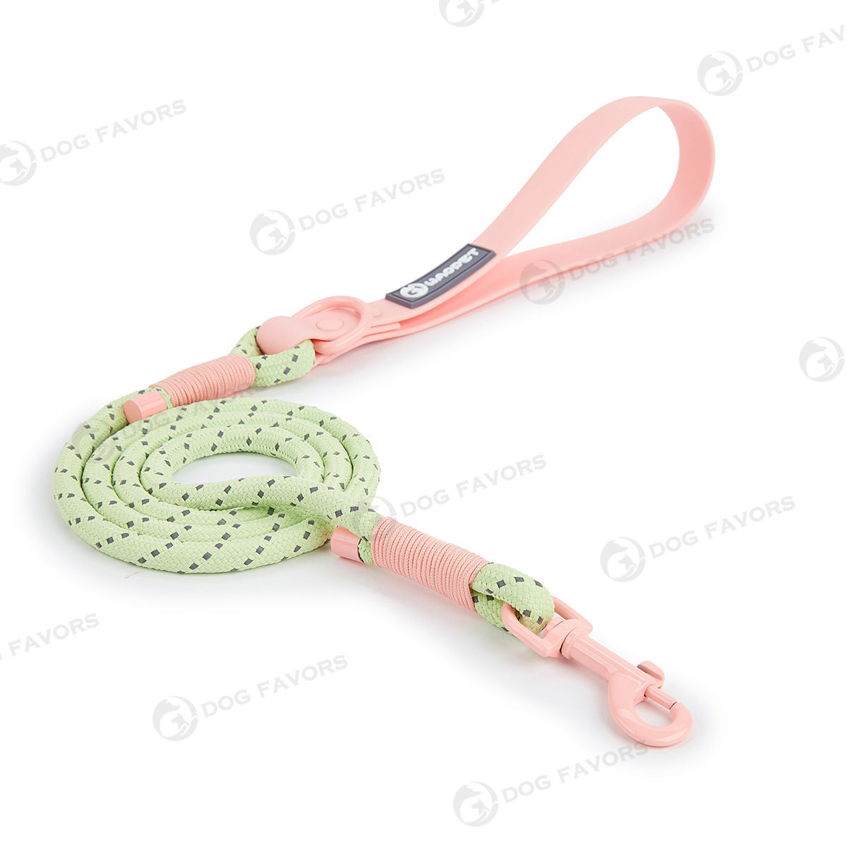 Solid Color Fashion Dog Hand Holding Rope Outdoor Dog Leash PVC Pet Hand Holding Rope