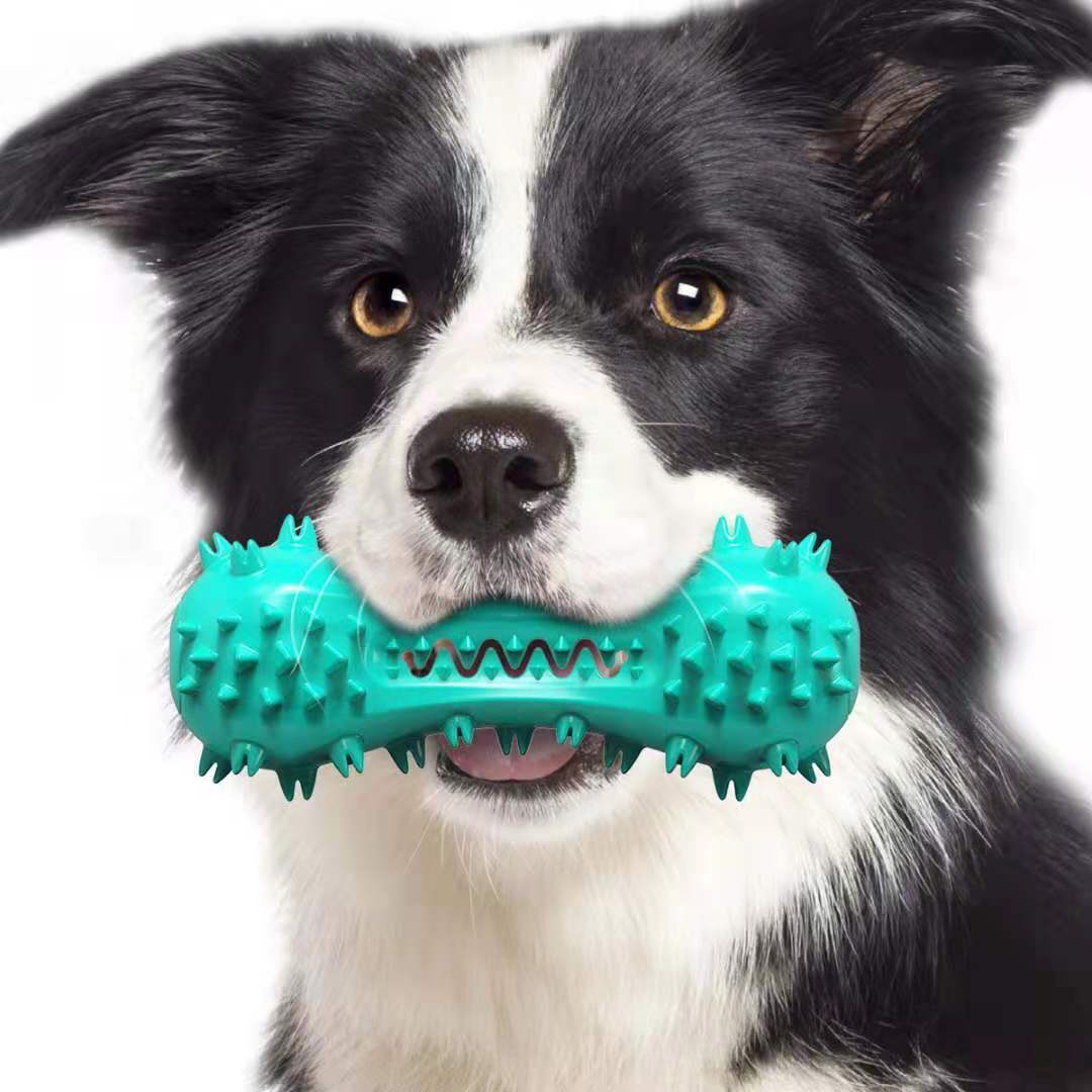 Juguetes para masticar de limpieza para perros agresivos, palo Molar de goma, dientes orales para perros