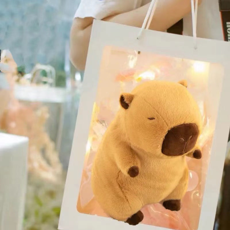 Capabala Capybara Plush Cute Doll For Girls Birthday Gift