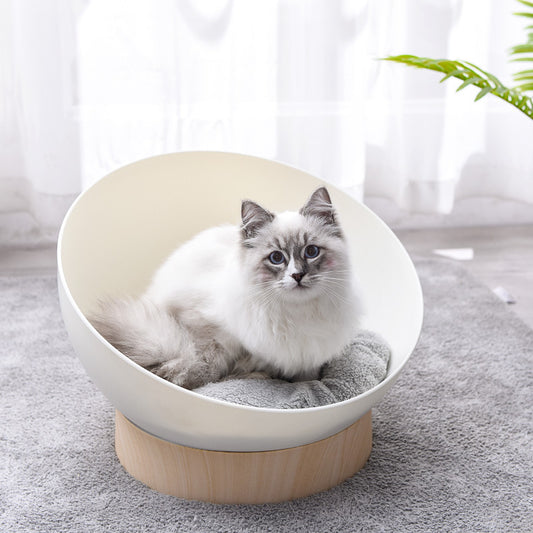 Nido para gatos, nido Universal de cáscara de huevo para gatos en las cuatro estaciones, nido para gatos en las cuatro estaciones, plataforma giratoria para gatos de juguete multifuncional, lavabo para gatos