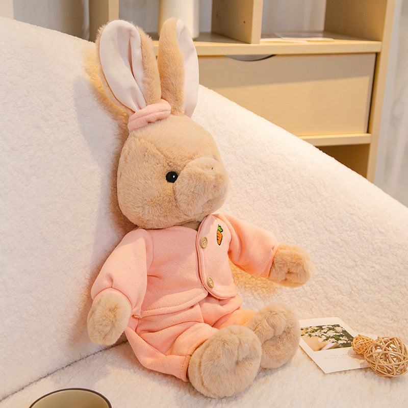 Cute Dressed Radish Rabbit Doll Plush Toy