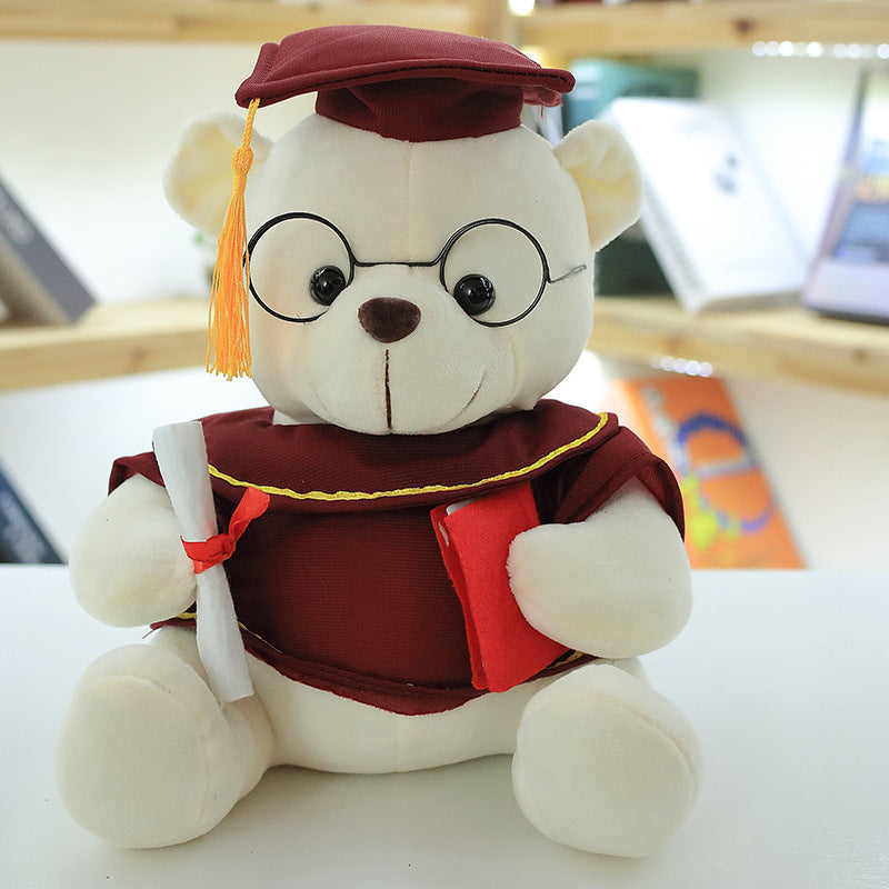 Muñeco de peluche Doctor Bear graduado