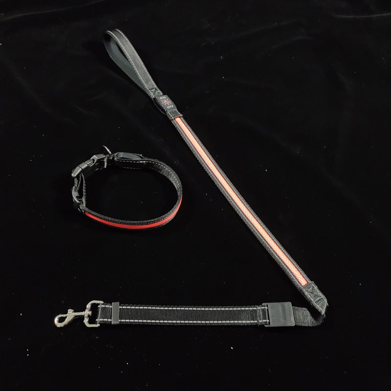 USB Charging Telescopic And Portable Pet Collar Suit