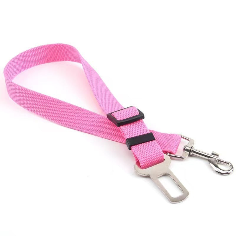 Pet Supplies Dog Car Dog Seat Belt Harness Leash Dog Collar Adjustable Seatbelt Leash For Small Medium Dog Traveling Accessories