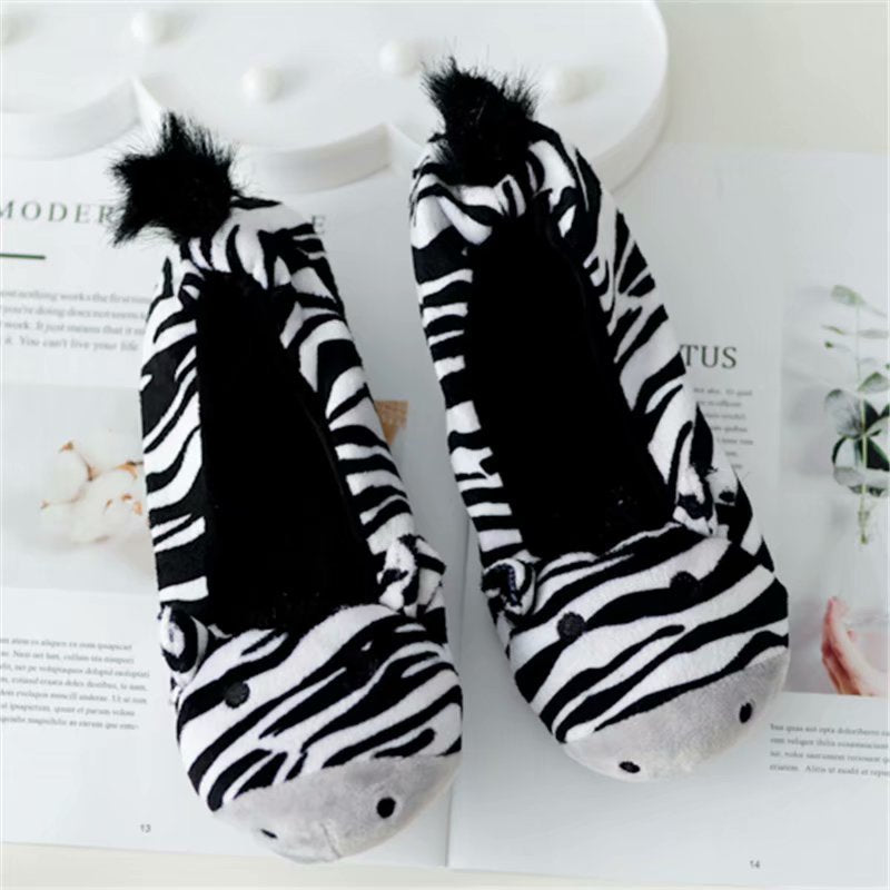 Animal Home Slippers Confinement Shoes Cartoon