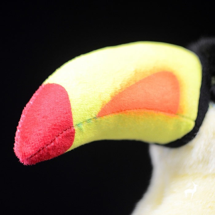 Jouet en peluche animal mignon poupée toucan