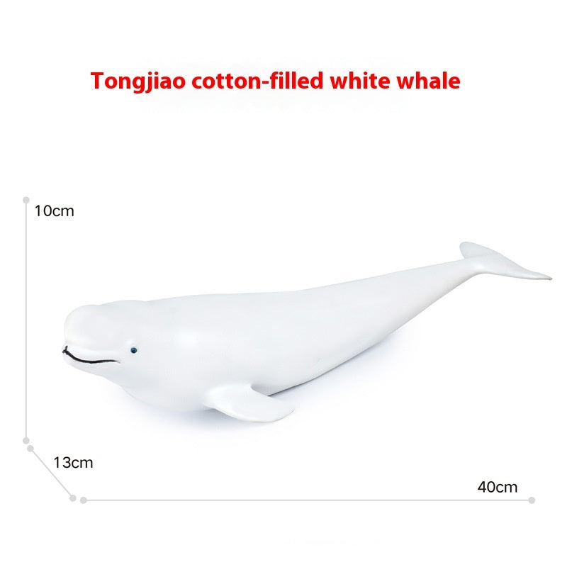 Large Soft Rubber Ocean Animal Model Toys