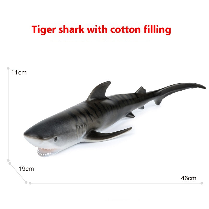 Large Soft Rubber Ocean Animal Model Toys