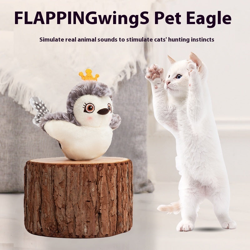 Pet Bird Owl Remote Control Toy