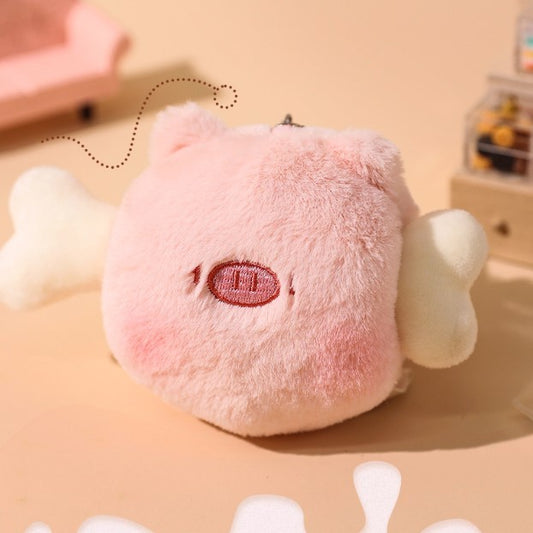 Undercooked Pig With Clumps Of Pendant Keychain Bags