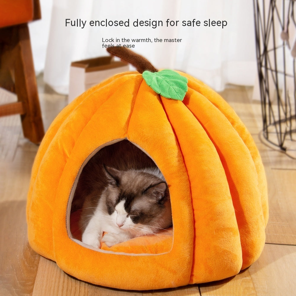 Autumn And Winter Dogs And Cats Semi-enclosed Nest