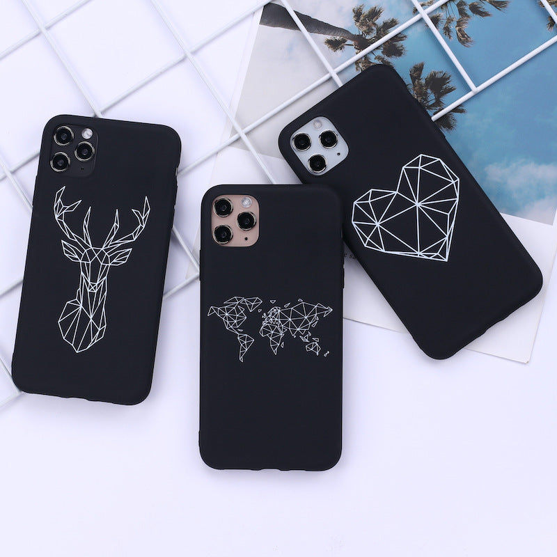 Animal line phone case