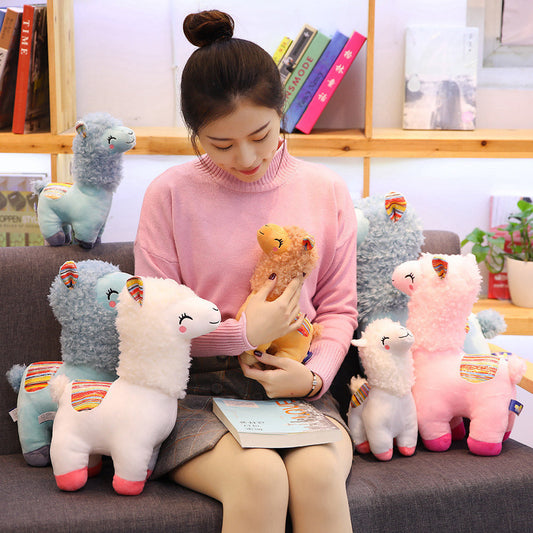 Alpaca Llama Plush Toy Doll Animal Stuffed Animal Dolls