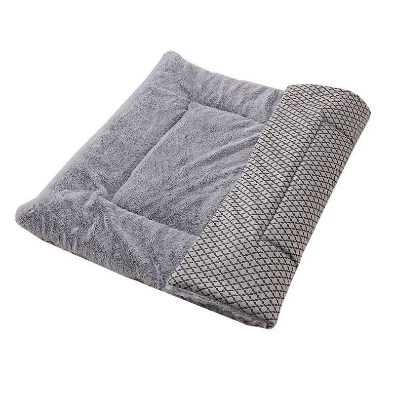 Dog Bed Mat Washable Cat Cushion Soft Premium Plush Dogs Mattress Sofa Dual Purpose Clearance For Small Medium Large Dog