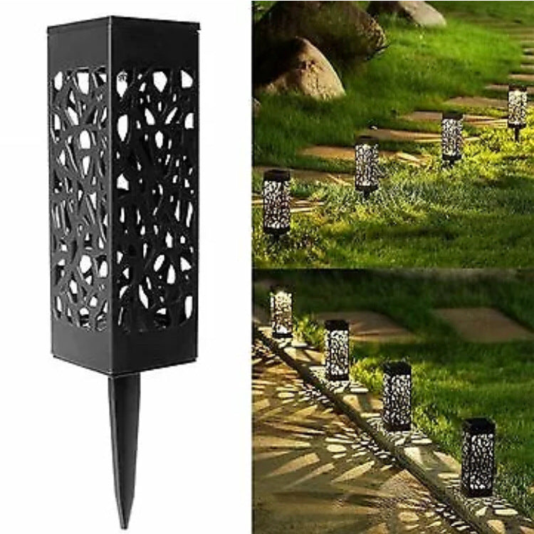 Luces solares para camino de jardín, lámpara de césped para decoración de farol de jardín, luz de camino al aire libre, lámpara Solar Led nocturna inalámbrica impermeable