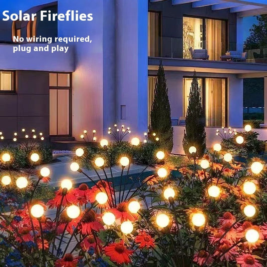 Lámpara de jardín impermeable para exteriores con forma de villa solar Firefly