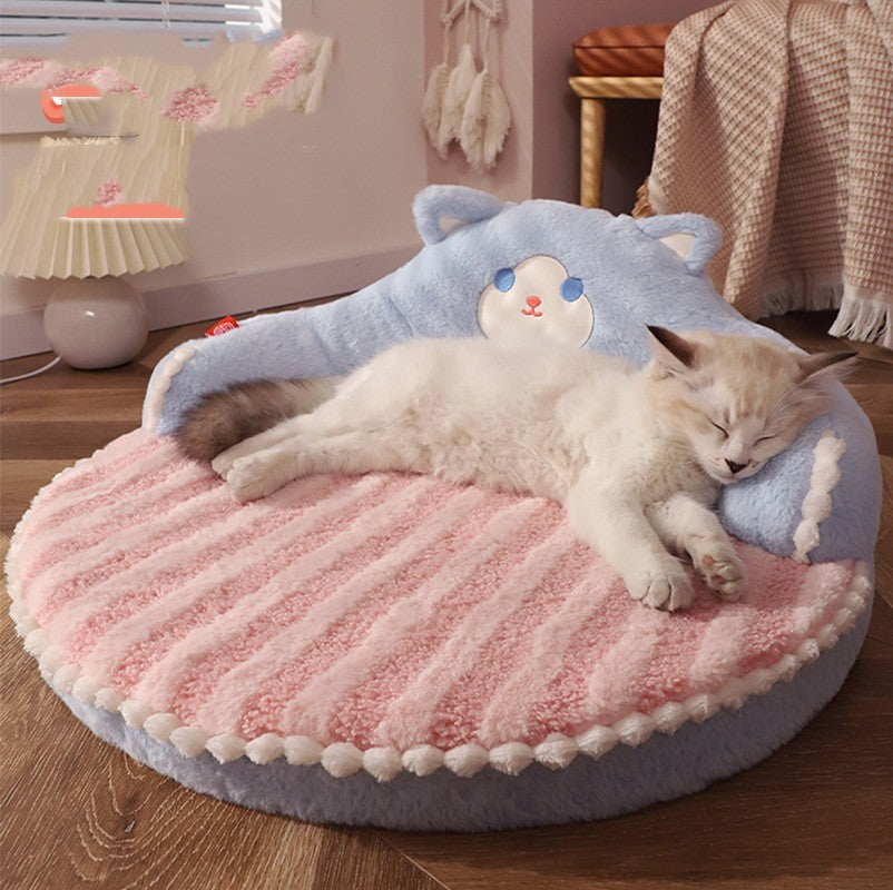 Lit d'hiver pour animaux de compagnie Nid de couchage pour chat