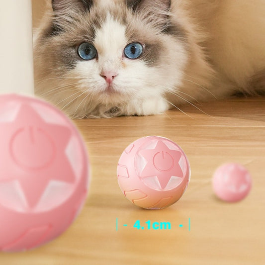 XINGX Rolling Ball Cat Toy Self-Hi Juguetes resistentes a las mordeduras