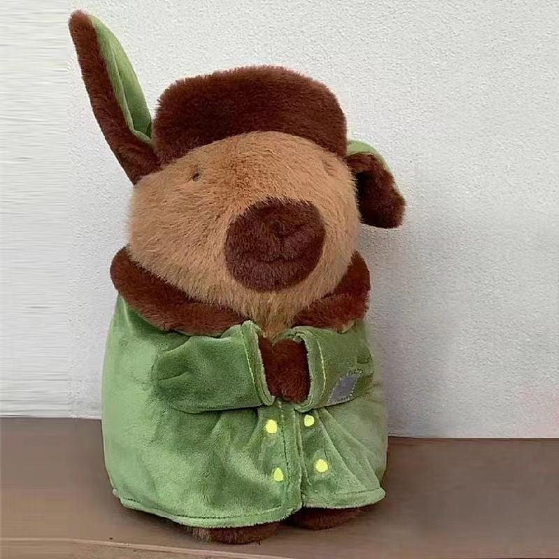 Northeast Large Cotton-padded Jacket Capabala Plush Toy