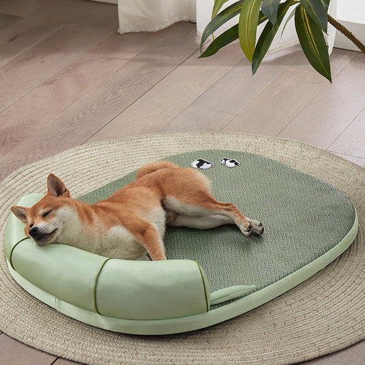 Cama universal para perros y gatos con sensación agradable para las cuatro estaciones, nido para dormir