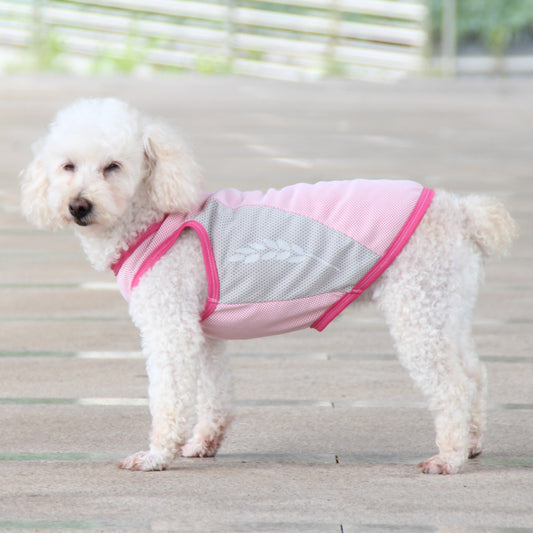 Chaleco refrescante de verano para mascotas, ropa fresca, ropa para perros, reflectante