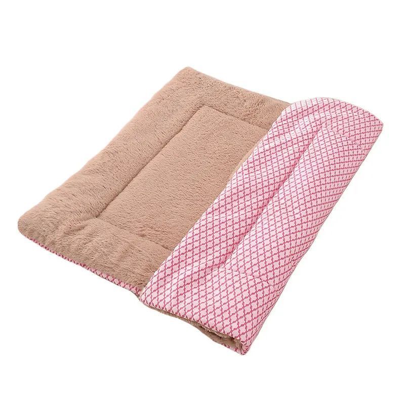 Dog Bed Mat Washable Cat Cushion Soft Premium Plush Dogs Mattress Sofa Dual Purpose Clearance For Small Medium Large Dog