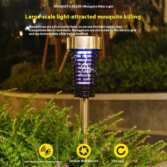 Solar Mosquito Lamp Outdoor Home Waterproof Garden LED Light