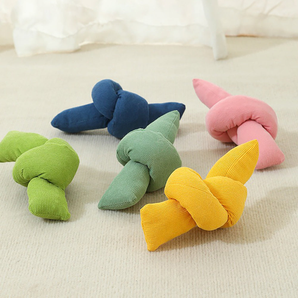 Jouets en corde pour chien - Jouet à mâcher en corde à nœuds - Corde à tirer pour chien - Corde en coton naturel - Jouet pour chien en corde à nœud blanc de qualité supérieure - Jouet interactif à tirer pour chien