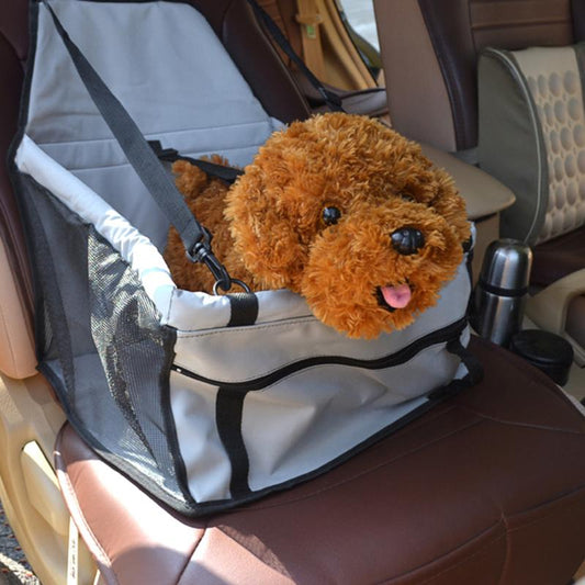 Asiento porta perros impermeable para viajes largos