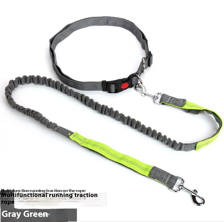 With Elastic Night Reflective Filament Sling Supplies Outdoor Running Dog Leash