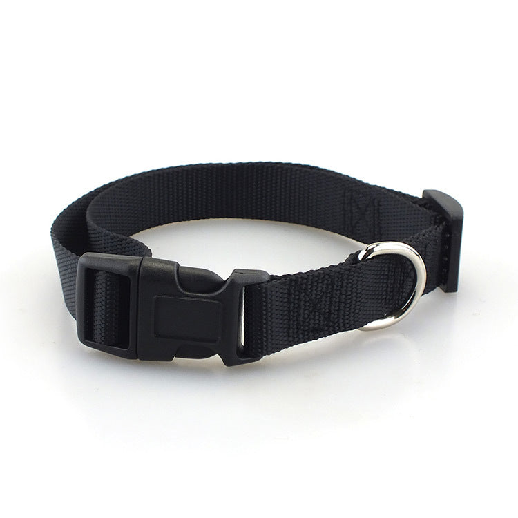 Adjustable Plain Polyester Pet Ring Nylon