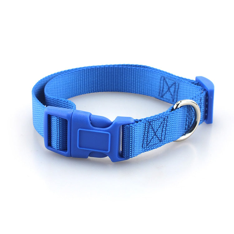 Adjustable Plain Polyester Pet Ring Nylon