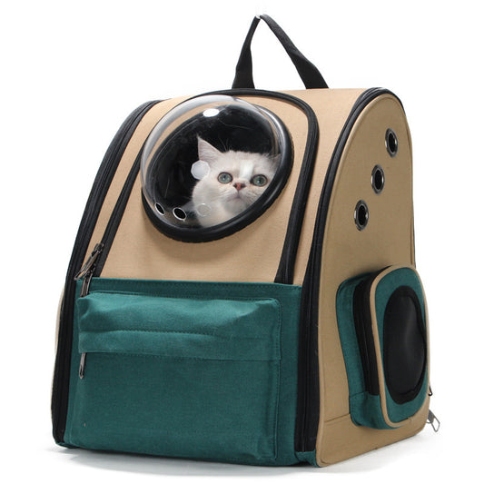 Mochila portátil Cat Dog Out Door