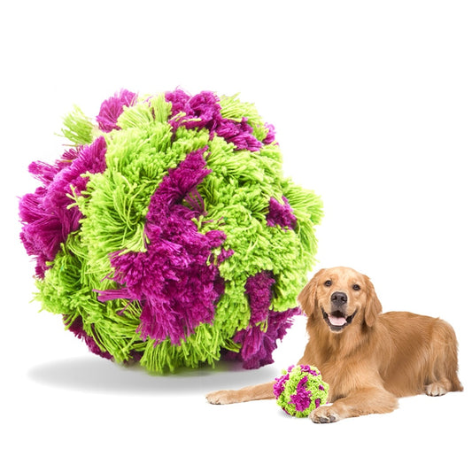 Pet Supplies Dog Knots Seaweed Balls Wear-resistant Tear Resistant Interactive Teeth Cleaning Teeth Grinding Dog Toys Plush