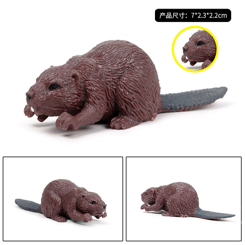 Simulation Wild Animal Toy Model Mini Animal Plastic Toys