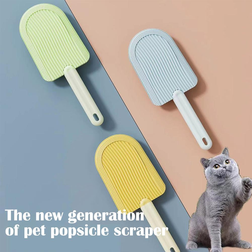 1 brosse à poils de chat et de chien douce et lavable pour petit chien et chat, toutes saisons, universelle, pour poils de chat Ragdoll, fournitures de nettoyage pour animaux de compagnie