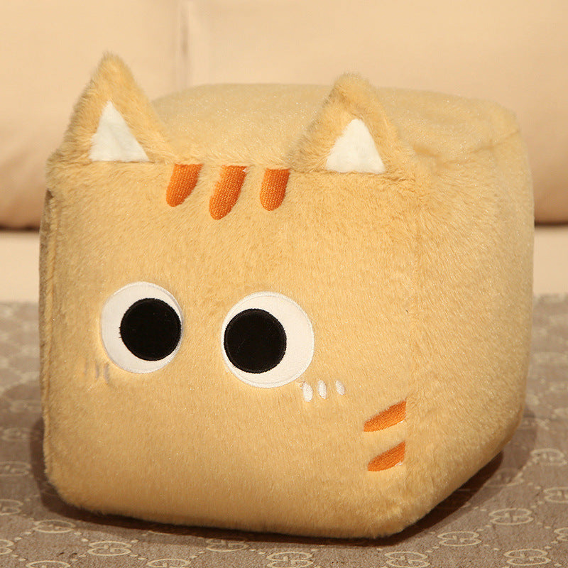 Square Cat Doll Sleeping Pillow Plush Toy