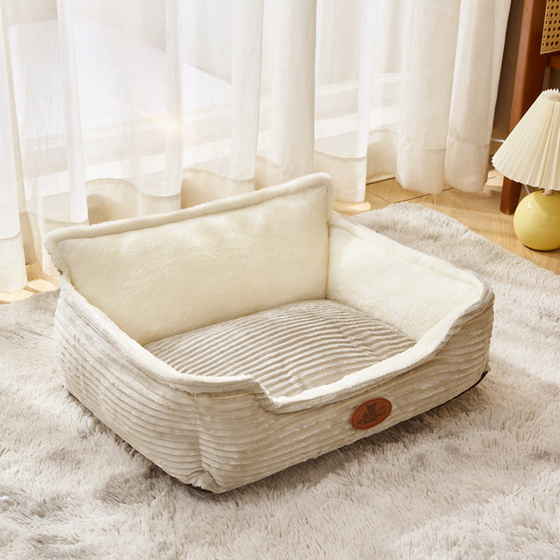 Universal Kennel For All Four Seasons Removable And Washable Bed For Small And Medium Dogs Sofa Warm Cushion Cat Nest Winter