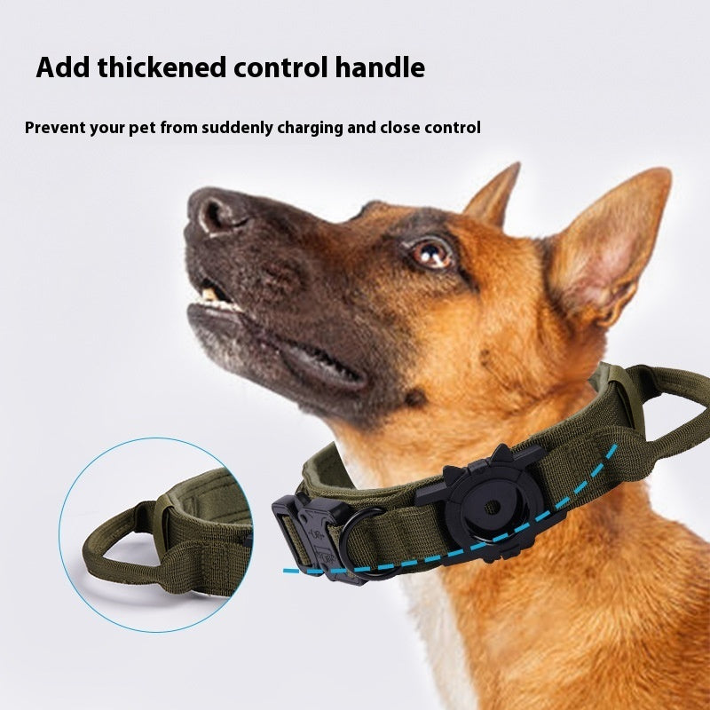 Tactical Collar Locator Protective Cover Dog Training Explosion-proof Collar