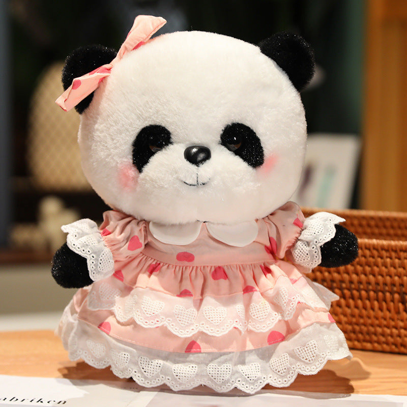 Princess Skirt Panda Doll Plush Toy Panda Children's Day Gift