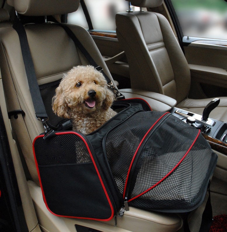 Kit de voiture en maille pour sac de chariot pour animaux de compagnie