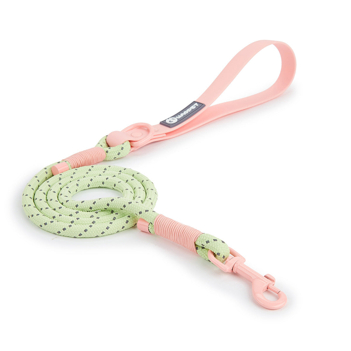 Solid Color Fashion Dog Hand Holding Rope Outdoor Dog Leash PVC Pet Hand Holding Rope