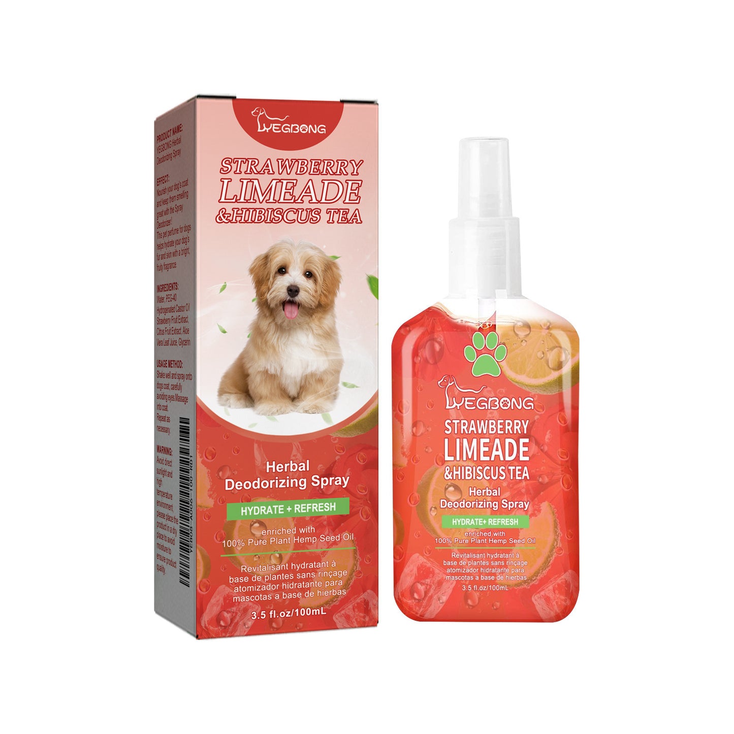 YEGBONG Pet Deodorant Spray Indoor Deodorant