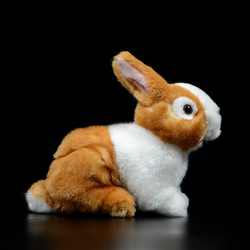 Adorable poupée en peluche lapin hollandais