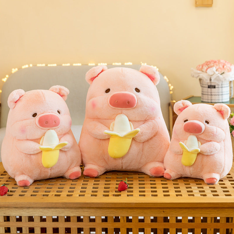 Greedy Banana Pig-shaped Plush Toy