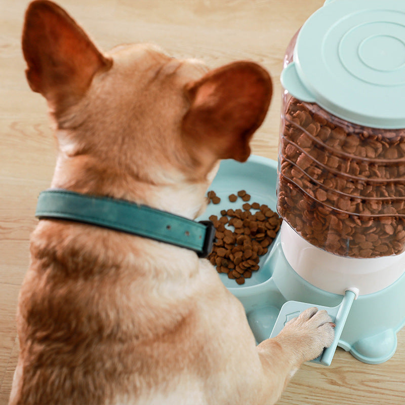 Automatic dog food machine