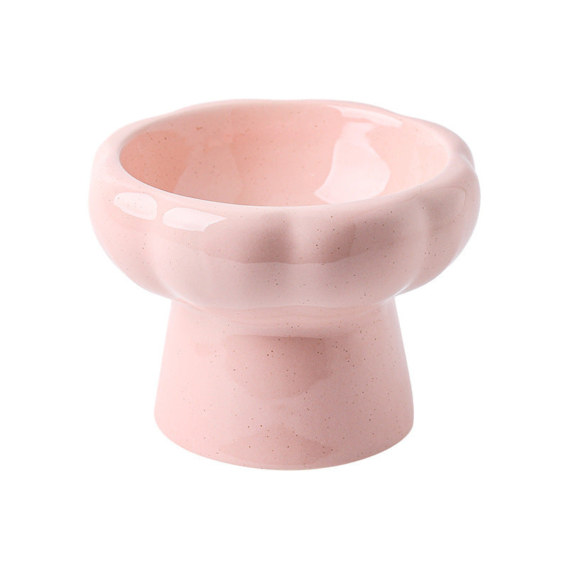 Anti-tumble Large Diameter Ceramic Pet Bowl