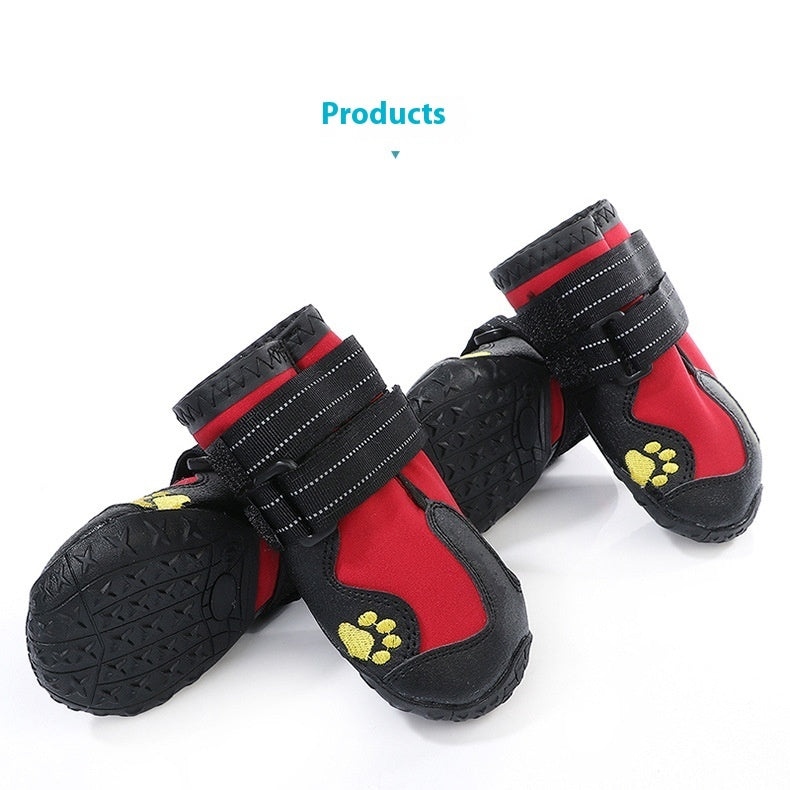 Bottines pour chien de compagnie Bottes imperméables pour chien