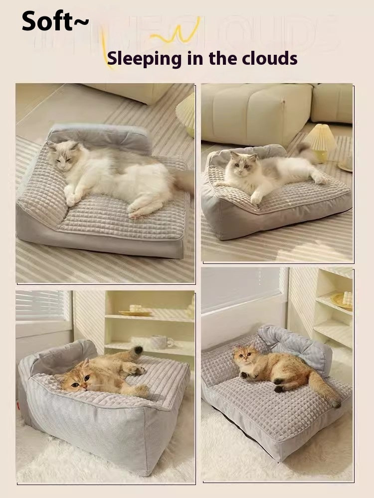 Cat Nest Four Seasons Universal Removable And Washable Pet Bed