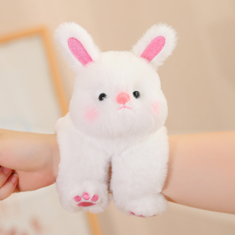 Cute Animal Doll Plush Toys Pop Hand Ring Children's Cartoon Accessories Gift